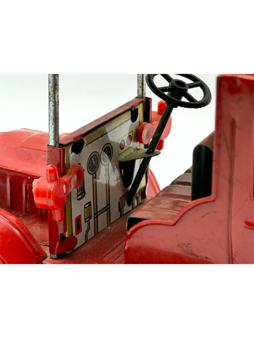 Vintage Bandai 1915 Ford Model T Tin Litho Friction Toy Car